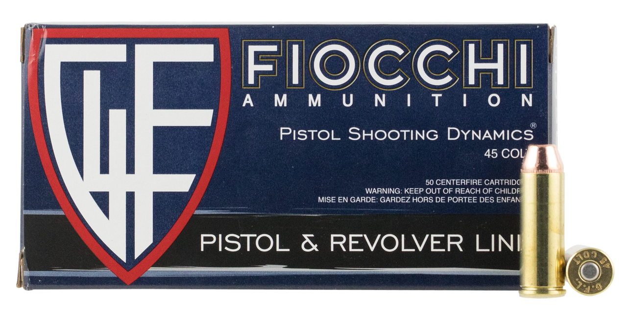 Fiocchi Pistol Shooting Dynamics 45 Long Colt