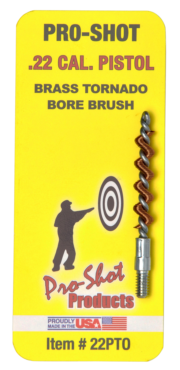 Pro-Shot Tornado Bronze Bore Brush