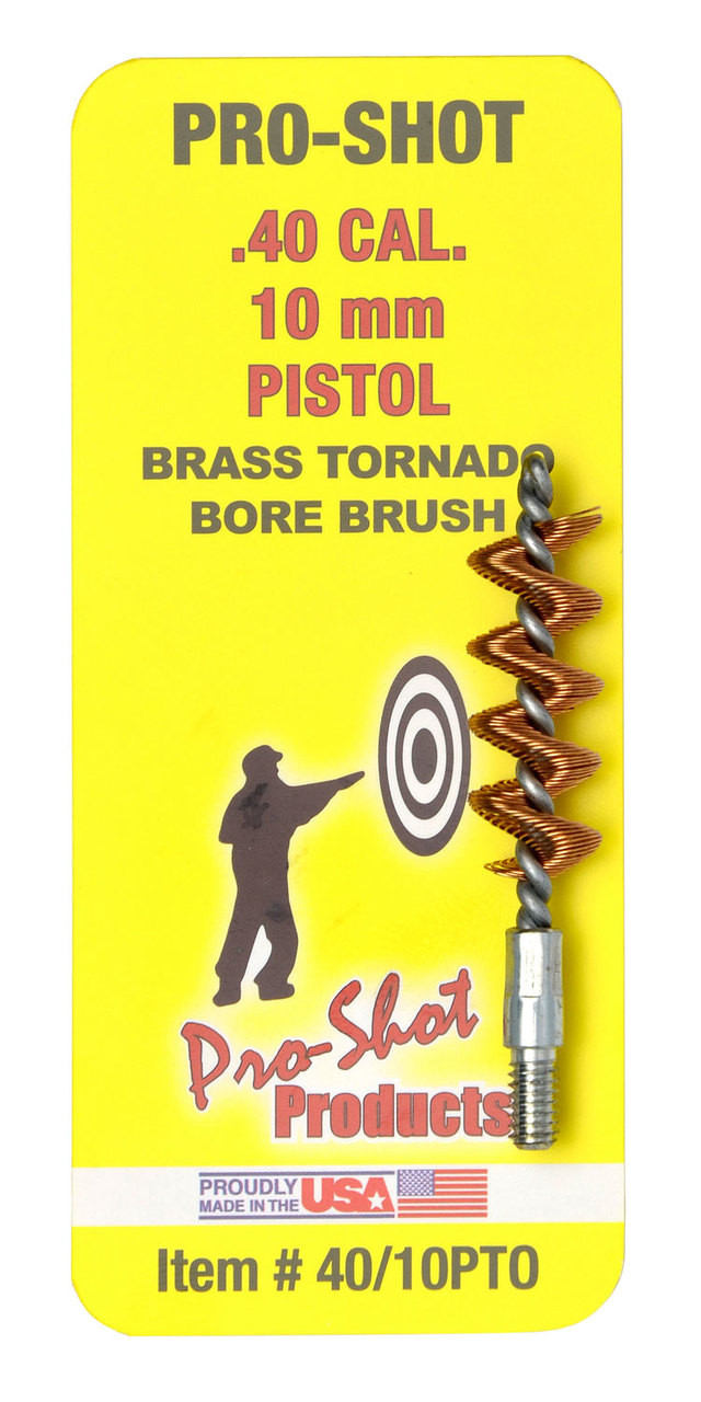 Pro-Shot Tornado Bronze Bore Brush