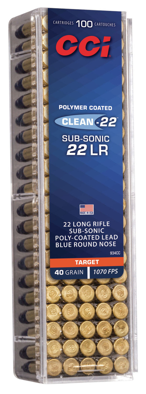CCI Clean-22 Subsonic