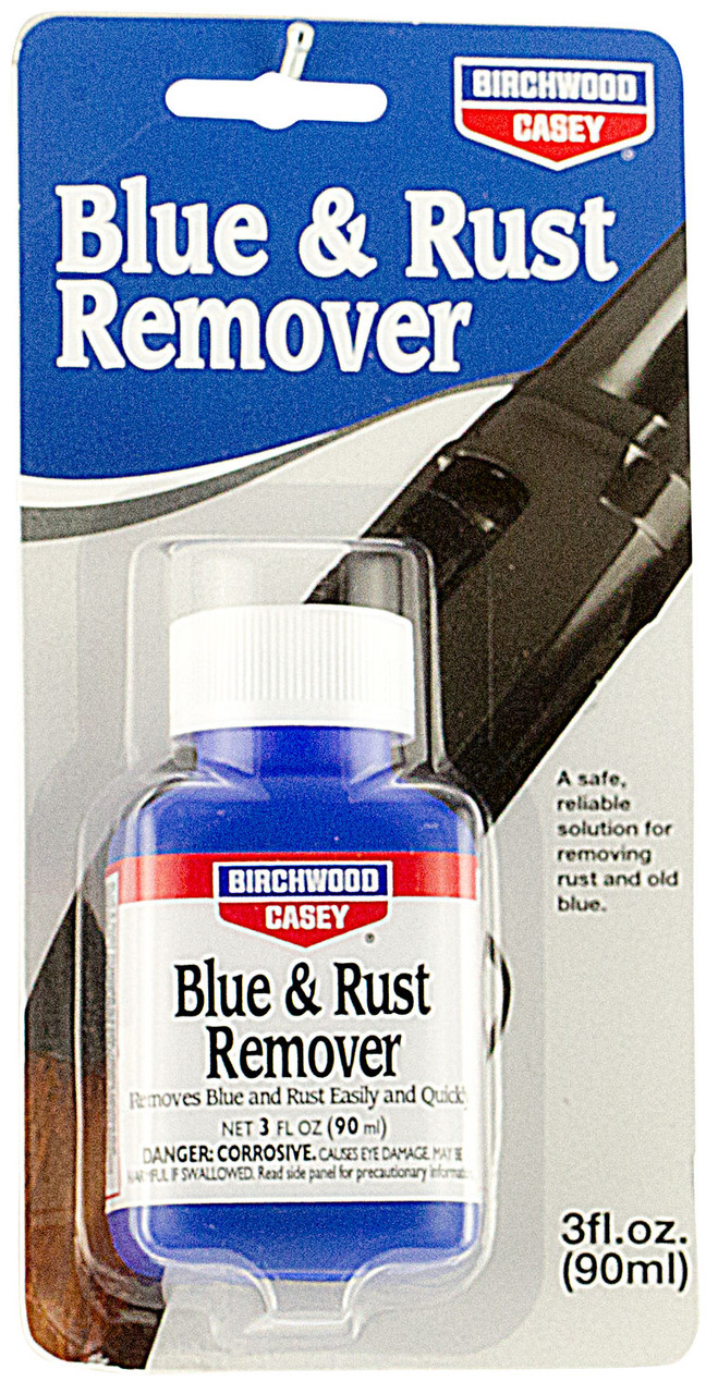Birchwood Casey Liquid Blue & Rust Remover, 3 oz