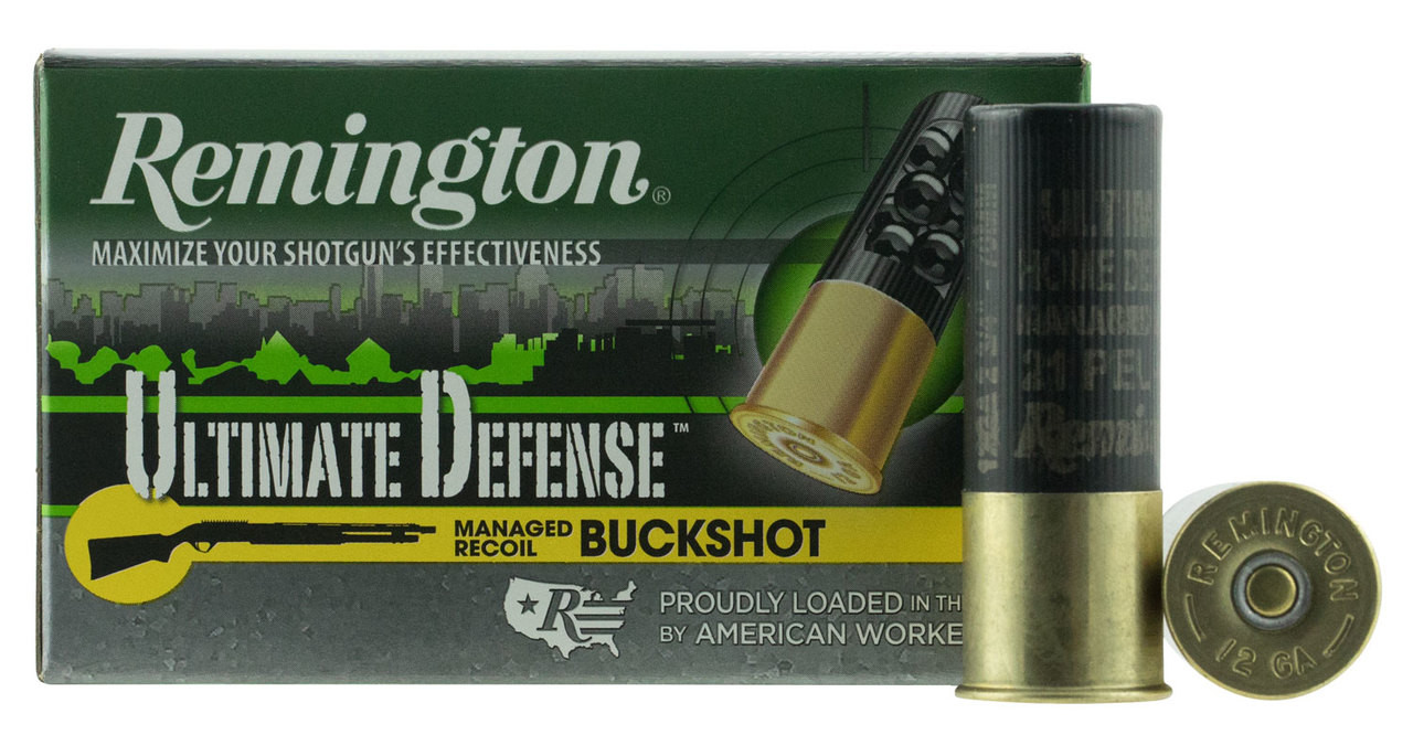 Remington Ultimate Defense Managed Recoil Buckshot
