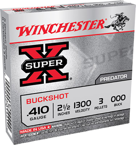 Winchester Super-X Buckshot 410 Gauge