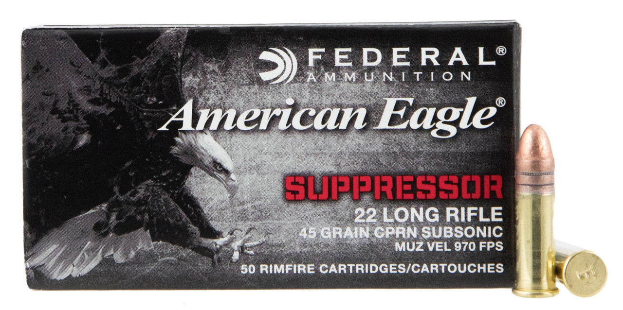 Federal American Eagle Suppressor Subsonic CPRN