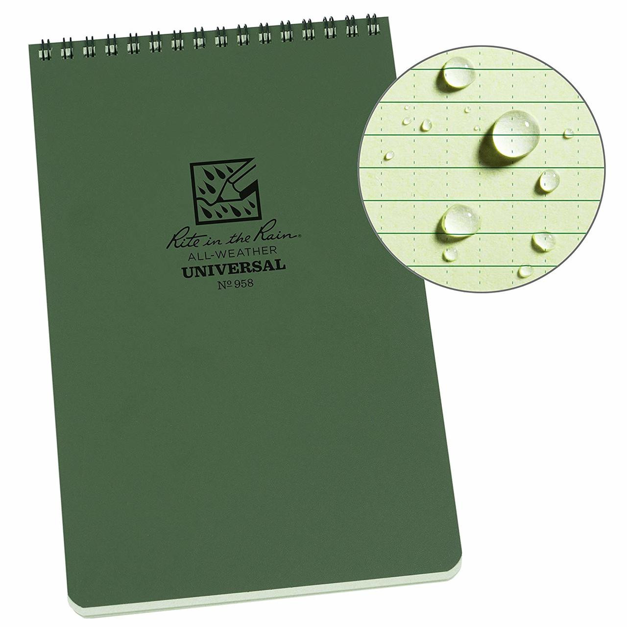 Rite in the Rain 5 1/2" x 8 1/2" Top-Spiral Notebook
