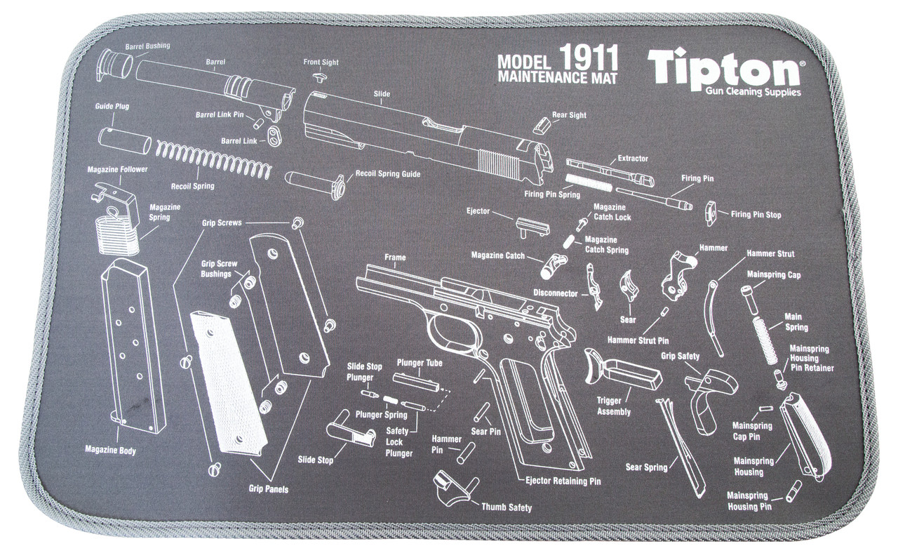 Tipton Model 1911 Maintenance Mat