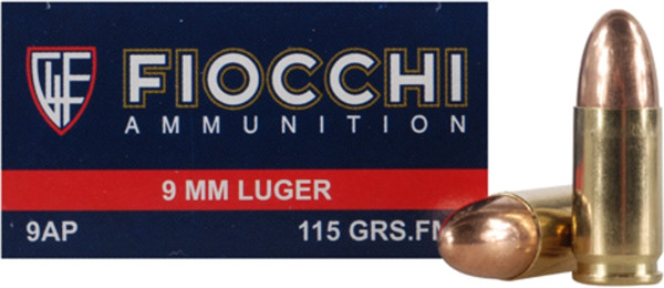 Fiocchi Shooting Dynamics Ammunition 9mm Luger