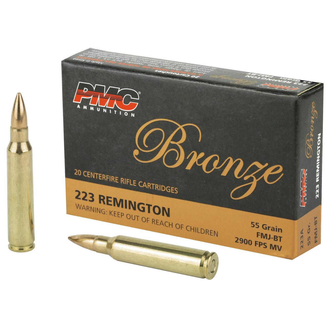 PMC Bronze 223 rem remington 223a