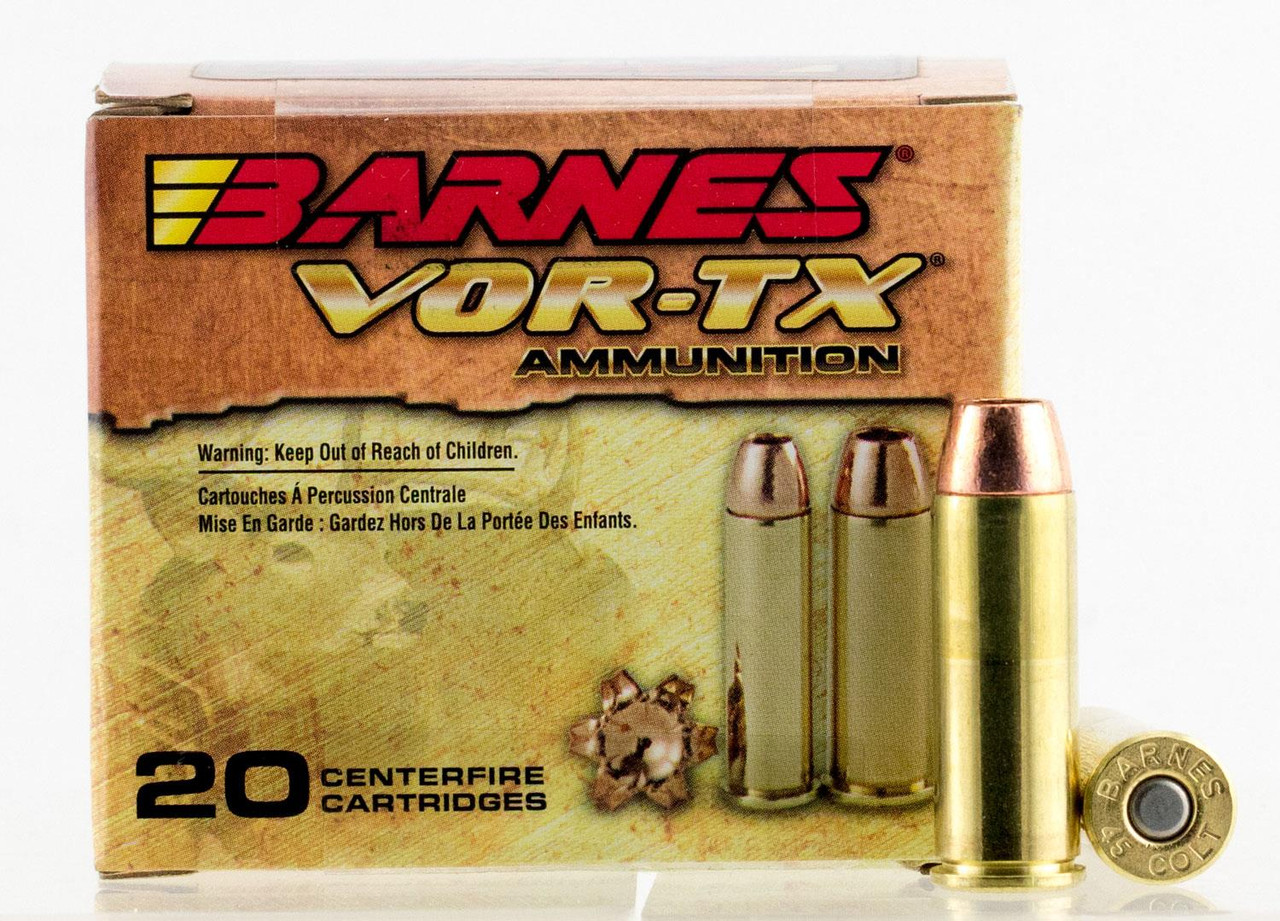 Barnes Bullets VOR-TX TTSX .45 Long Colt 21547