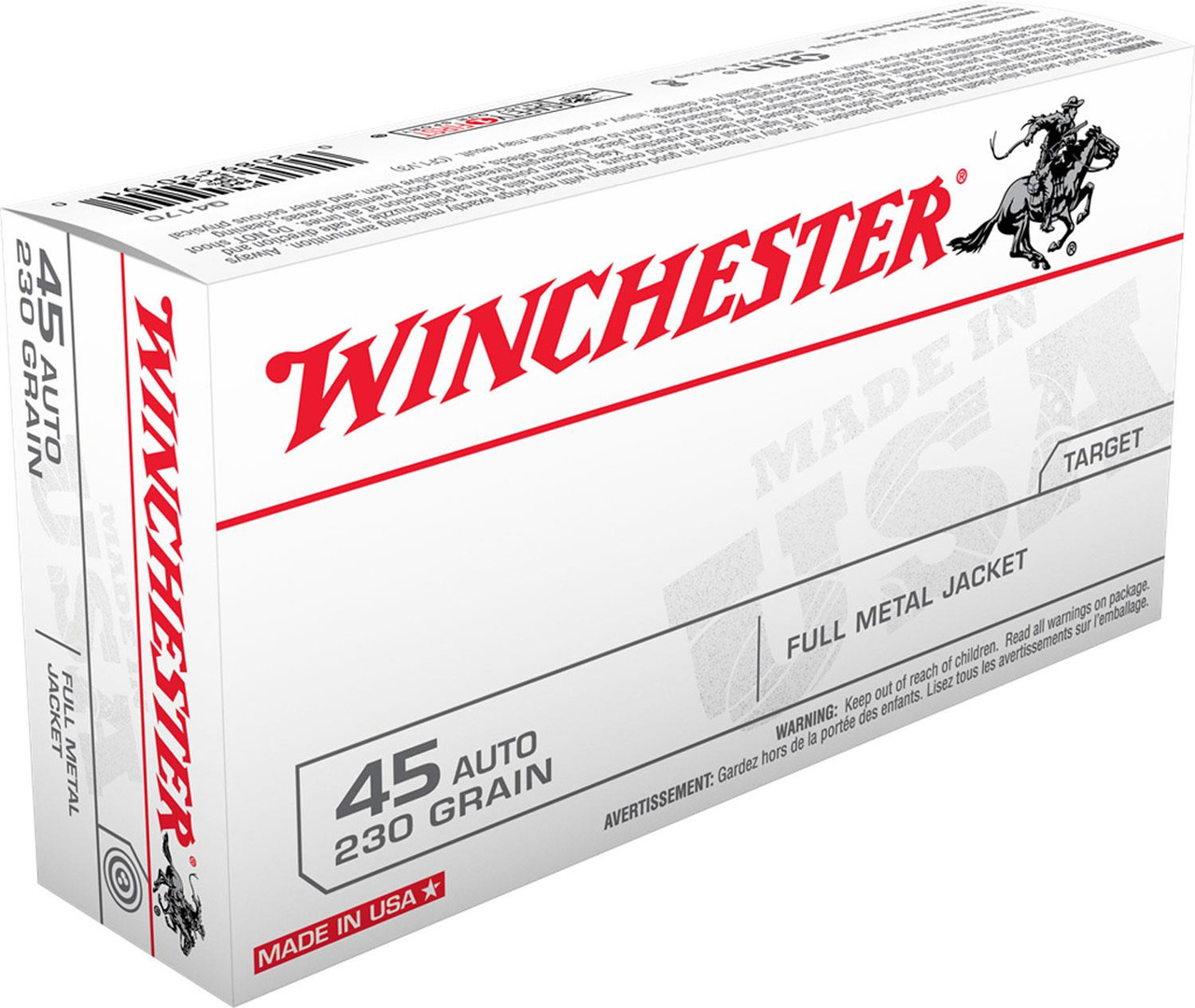 Winchester White Box 45 ACP Q4170