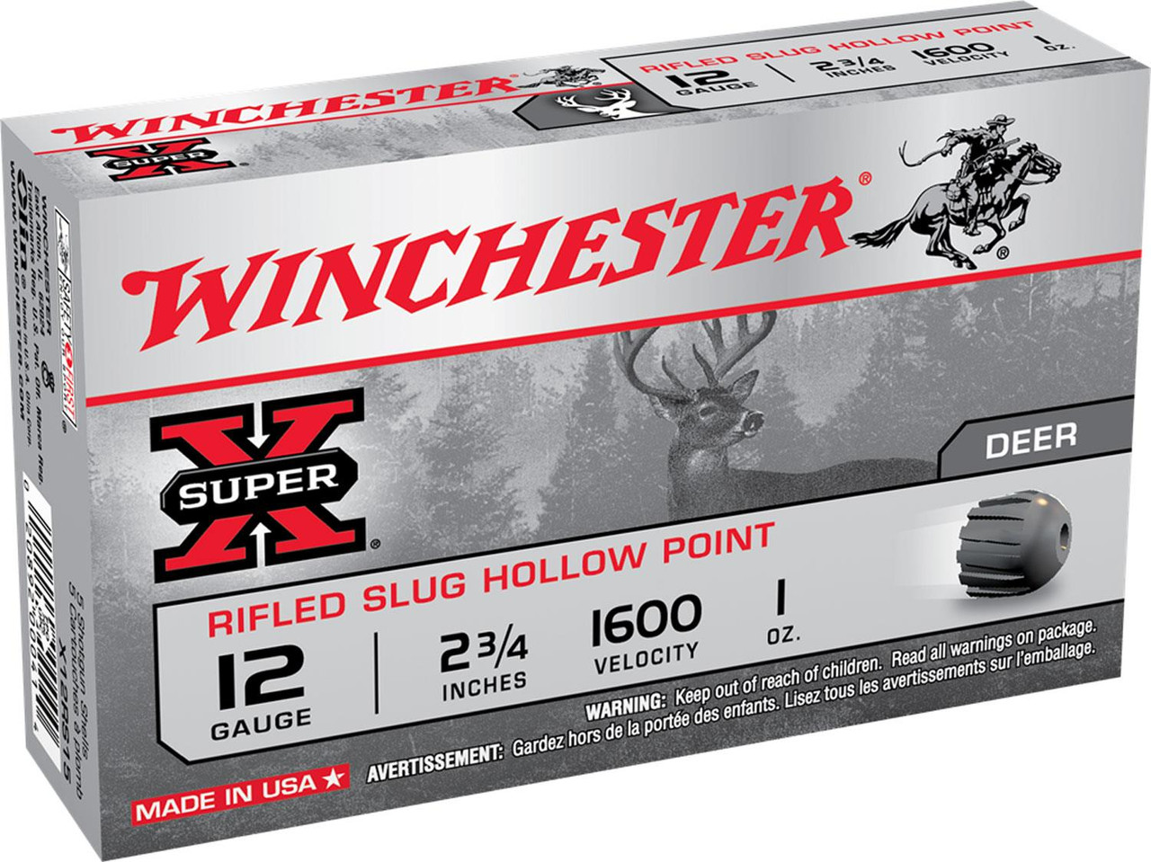 Winchester Super X Deer 12 Gauge X12RS15