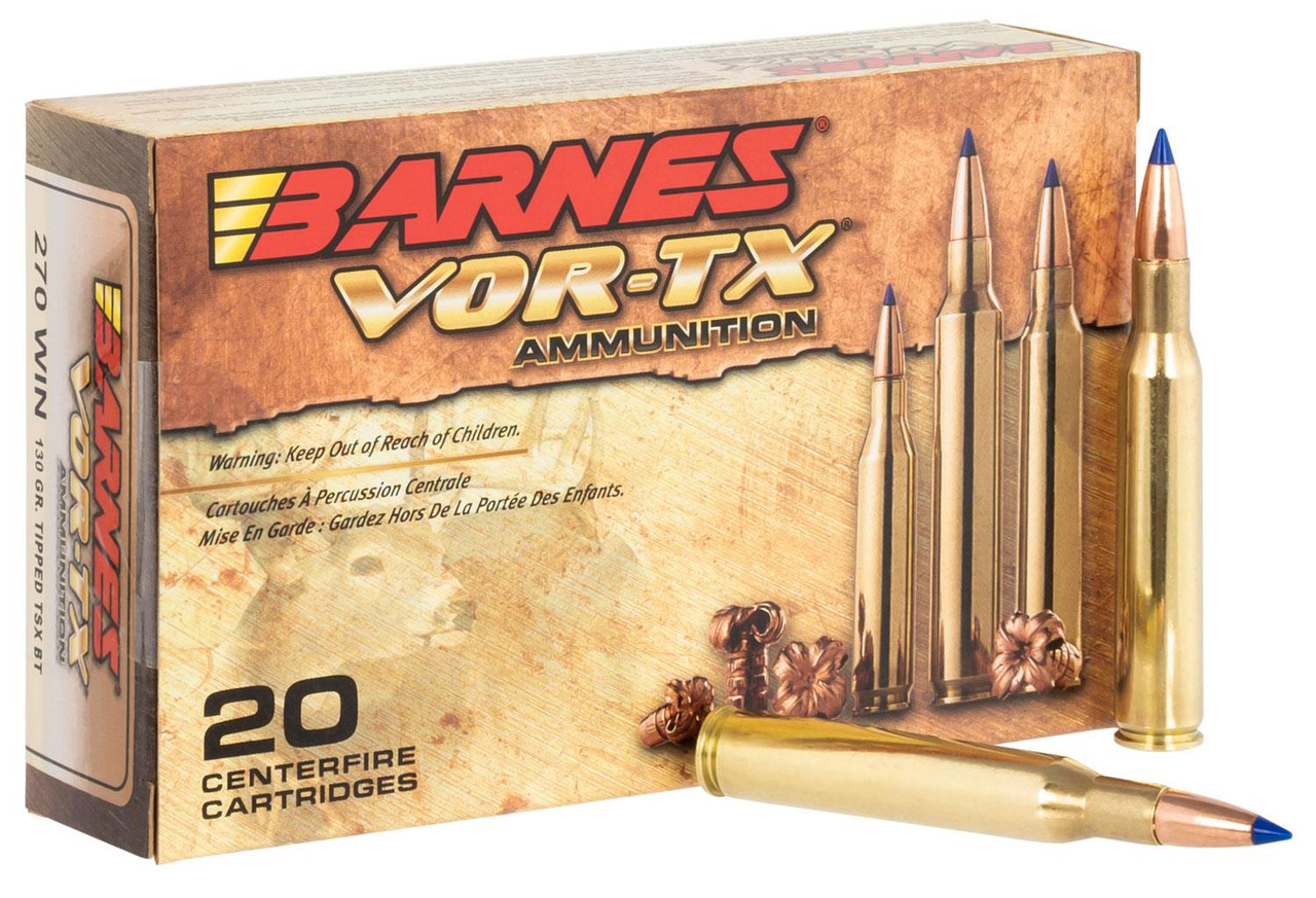 Barnes Bullets VOR-TX TTSX .270 Win 21524