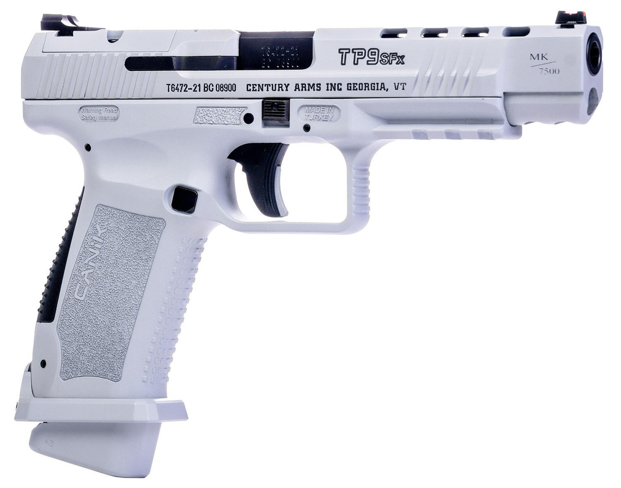 Canik TP9SFx Whiteout Signature Series, 9mm Luger, 5.2