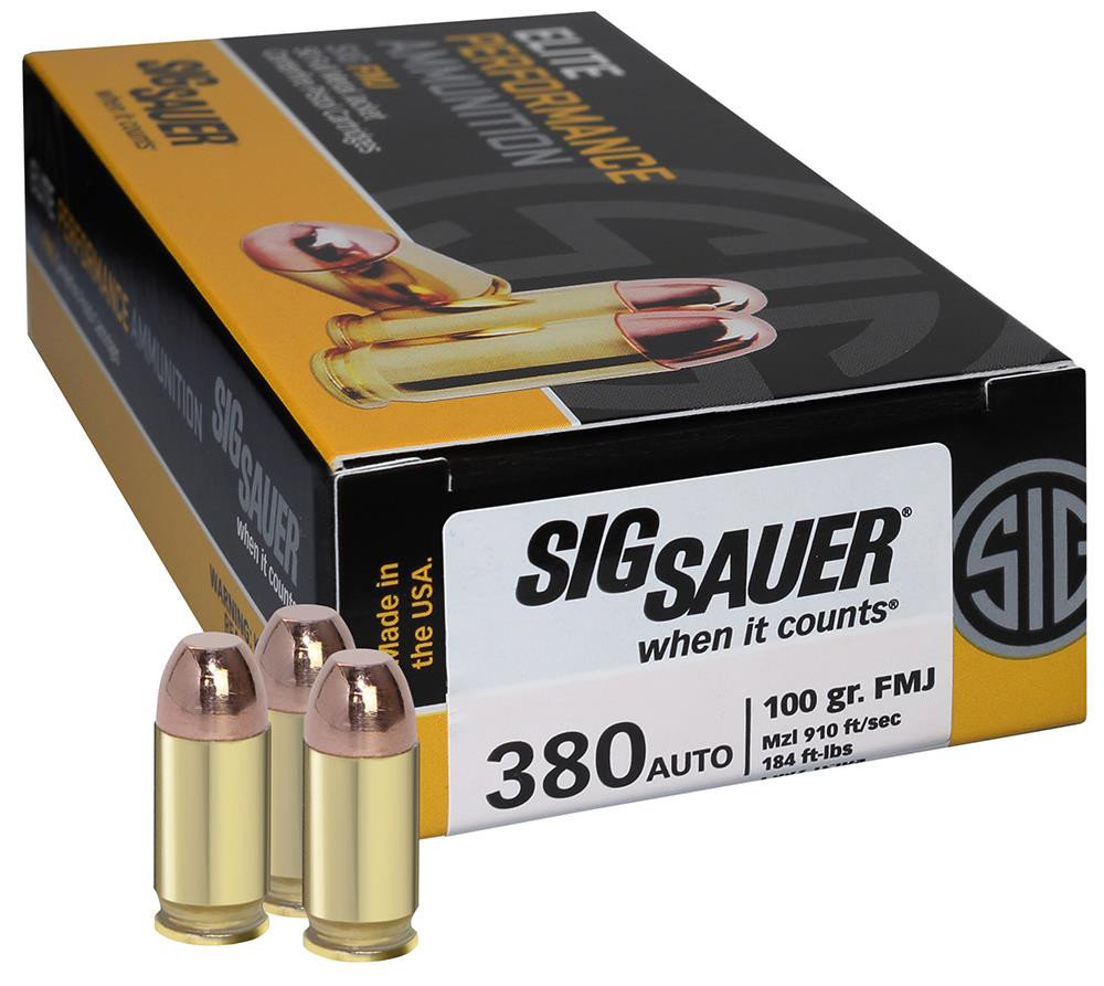 Sig Sauer Elite Performance Ammunition 380 ACP