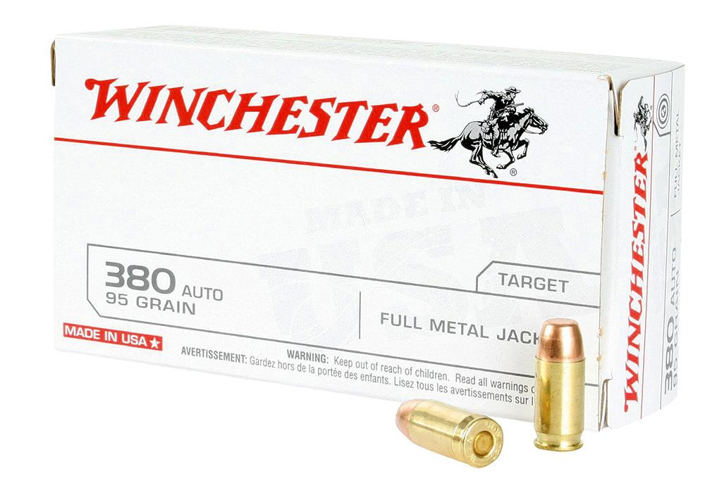 Winchester USA 380 ACP 95gr White Box Q4206