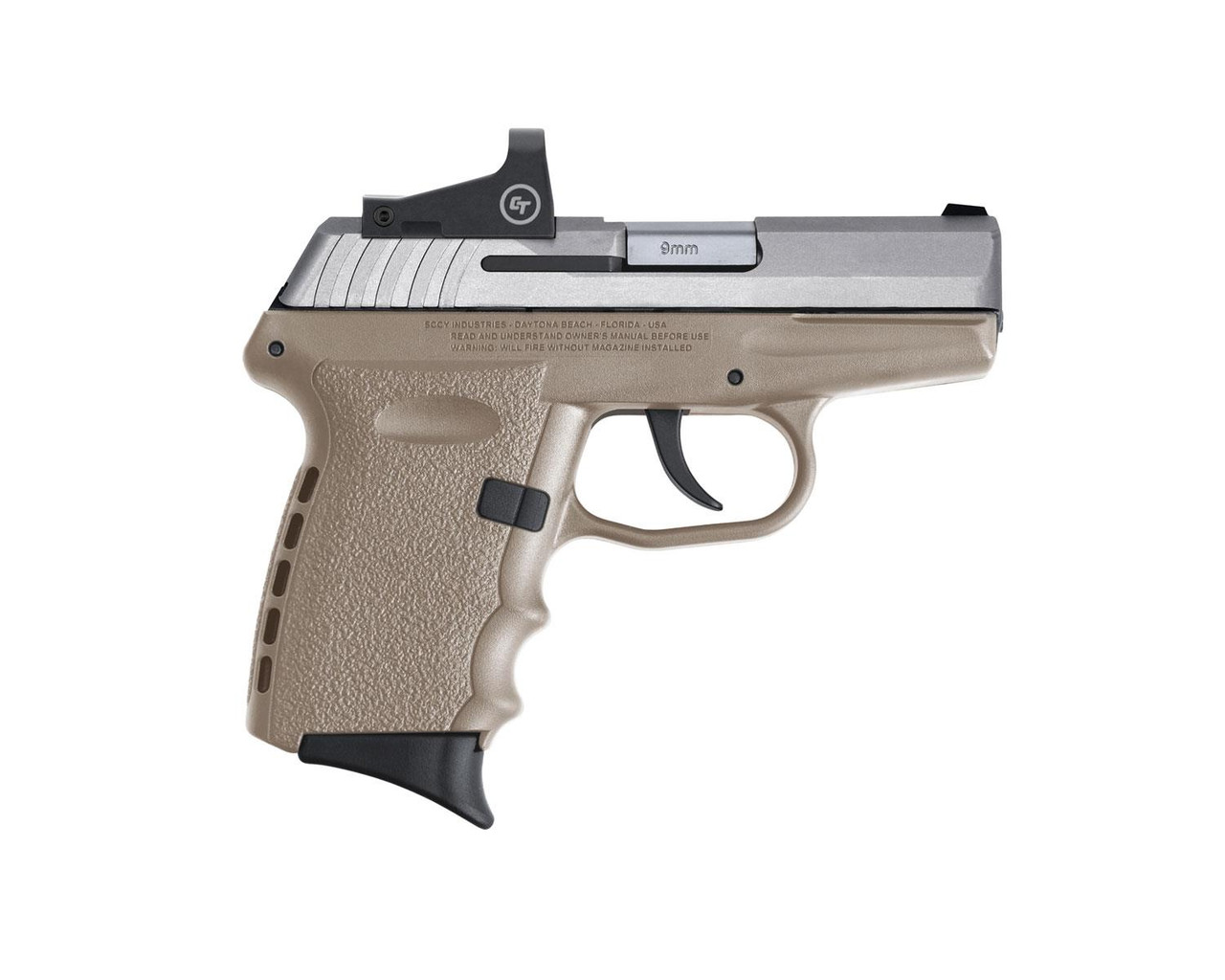 SCCY CPX-2 RD Dark Earth Stainless CTS-1500