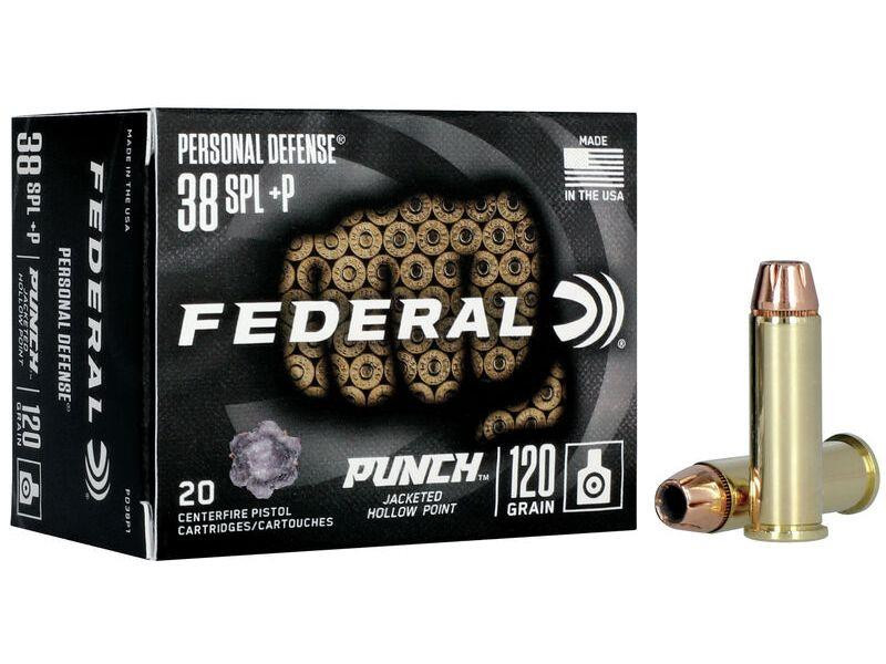 Federal Premium Punch Personal Defense 38 Special +P PD9P1