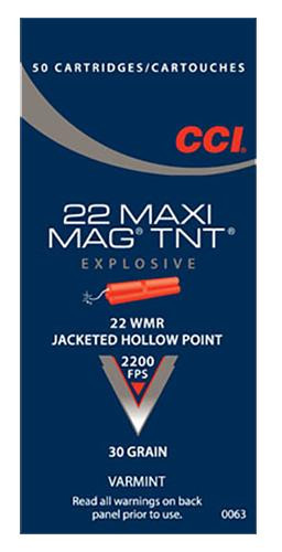 CCI Maxi-Mag TNT 22 WMR Magnum 0063