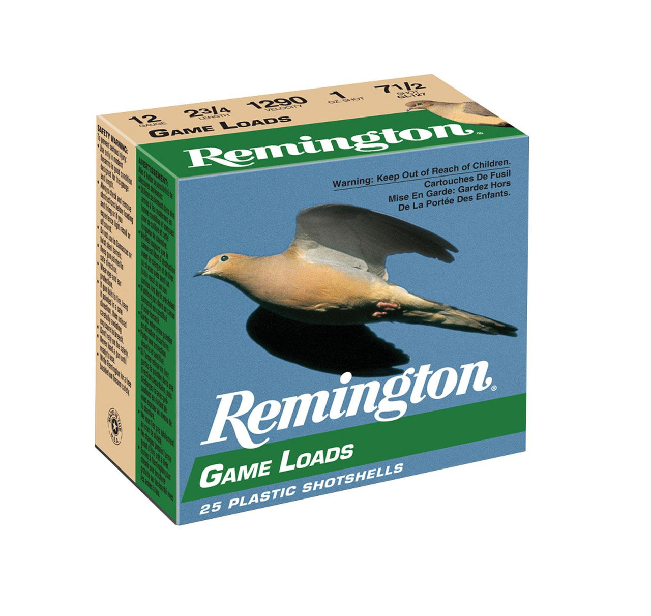 Remington Game Load 12 Gauge 7.5 20030