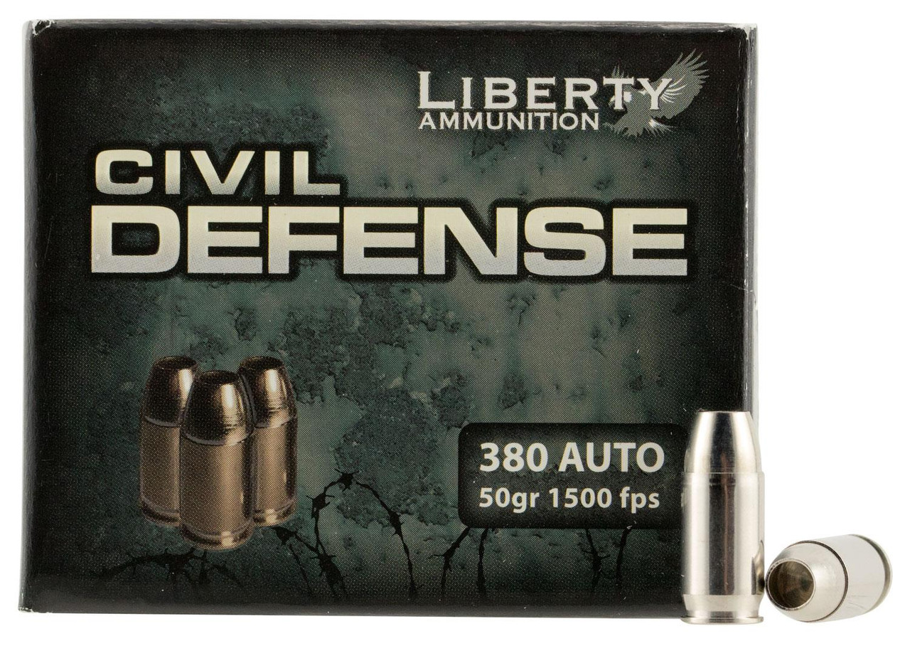 Liberty Ammunition Civil Defense 380 ACP LACD380023