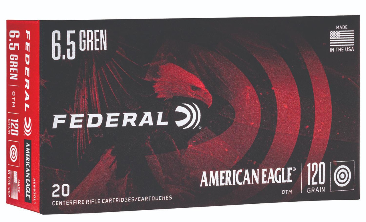 Federal American Eagle 6.5 Grendel 120 OTM AE65GDL1