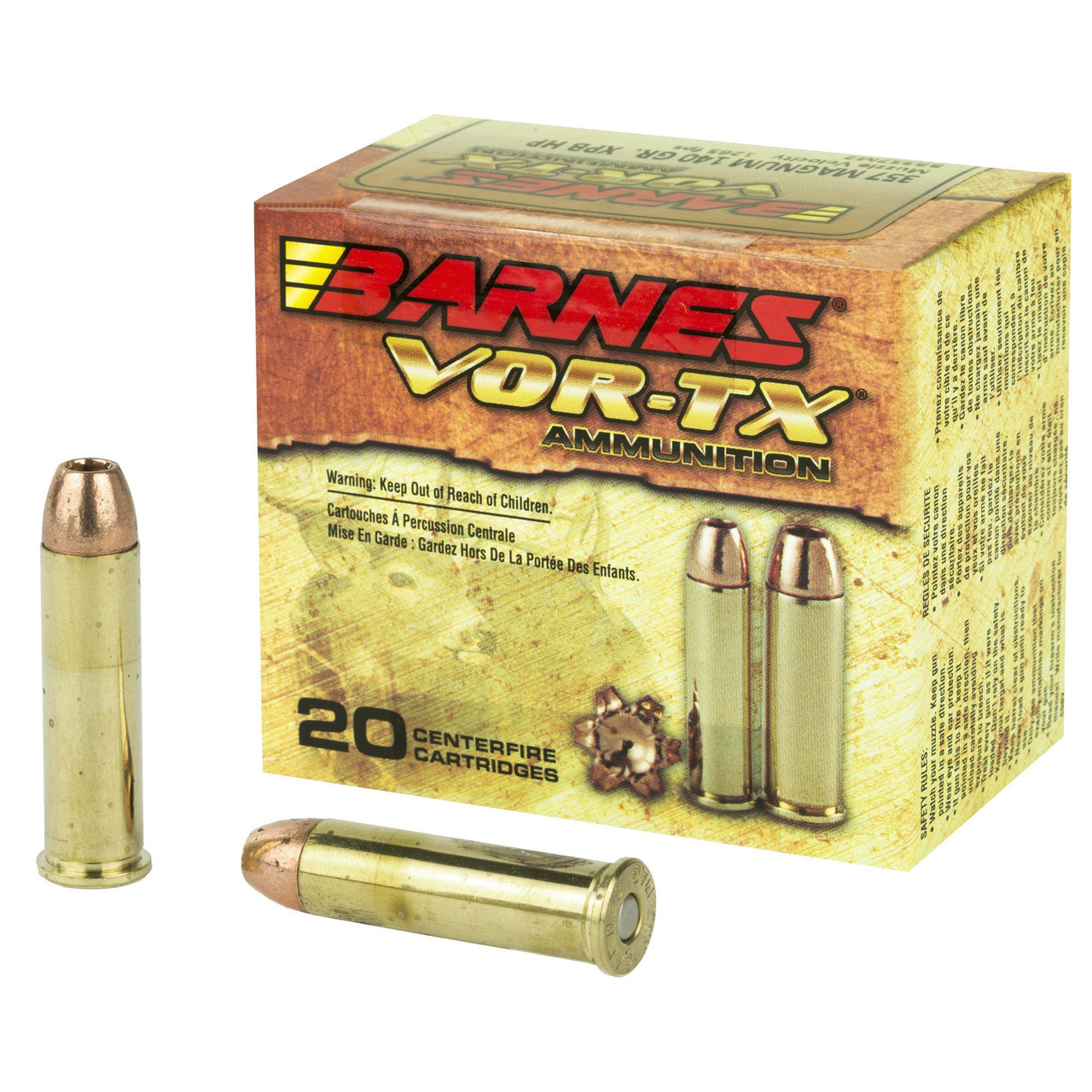 Barnes Bullets VOR-TX TTSX .357 Magnum 21543