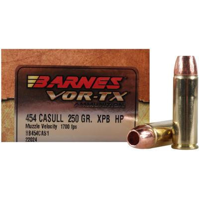 Barnes Bullets VOR-TX XPB HP .454 Casull 22024 BB454CAS1