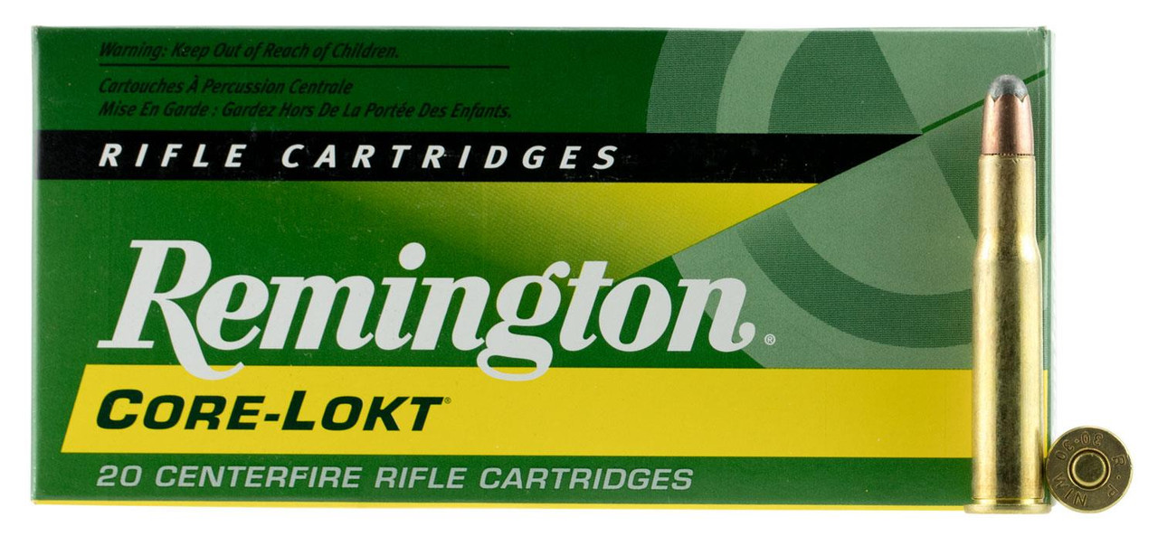 Remington Core-Lokt .30-30 Win 170 Grain