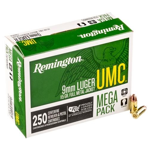 Remington UMC Mega Pack 9mm Luger