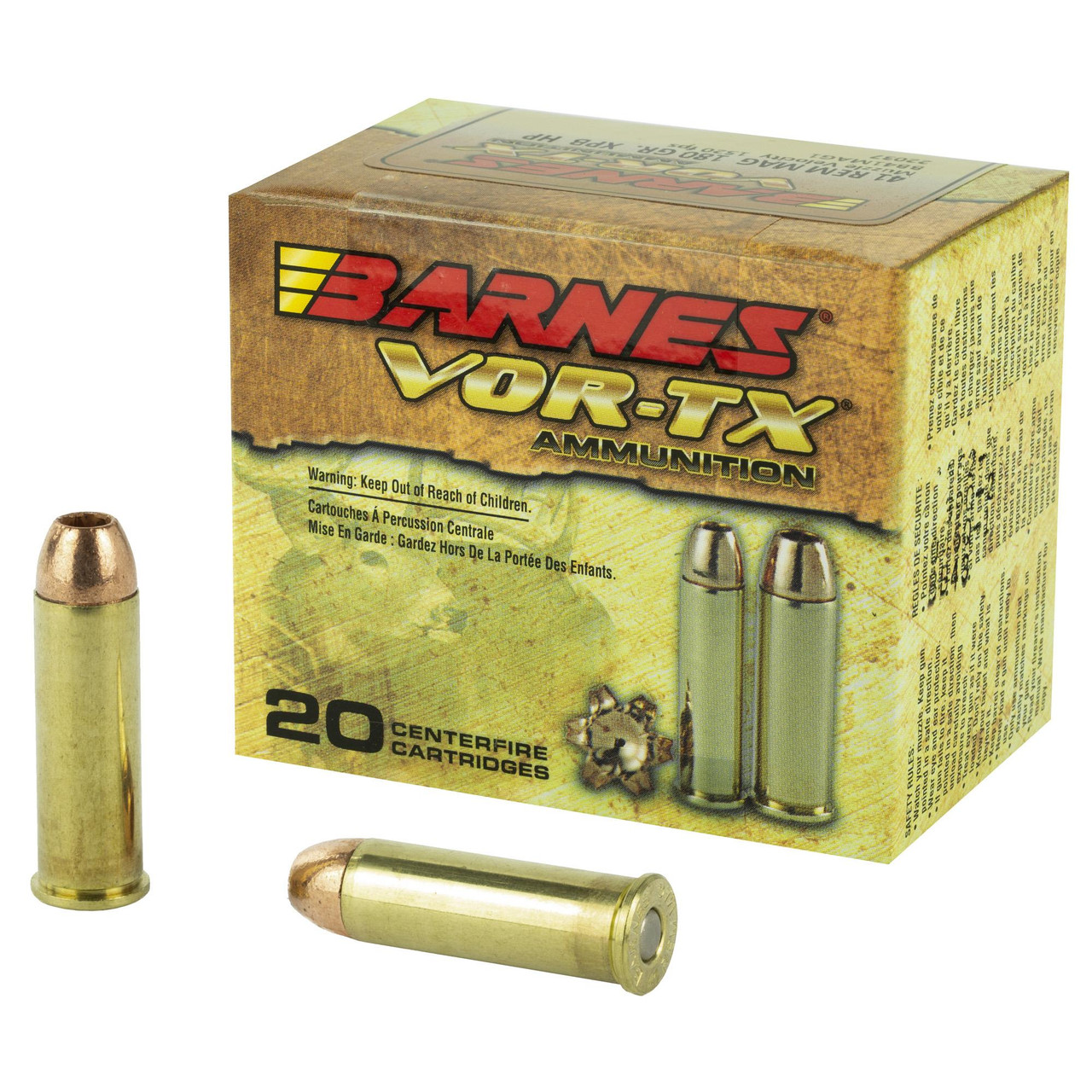 Barnes Bullets VOR-TX TTSX .41 Remington Magnum 22037