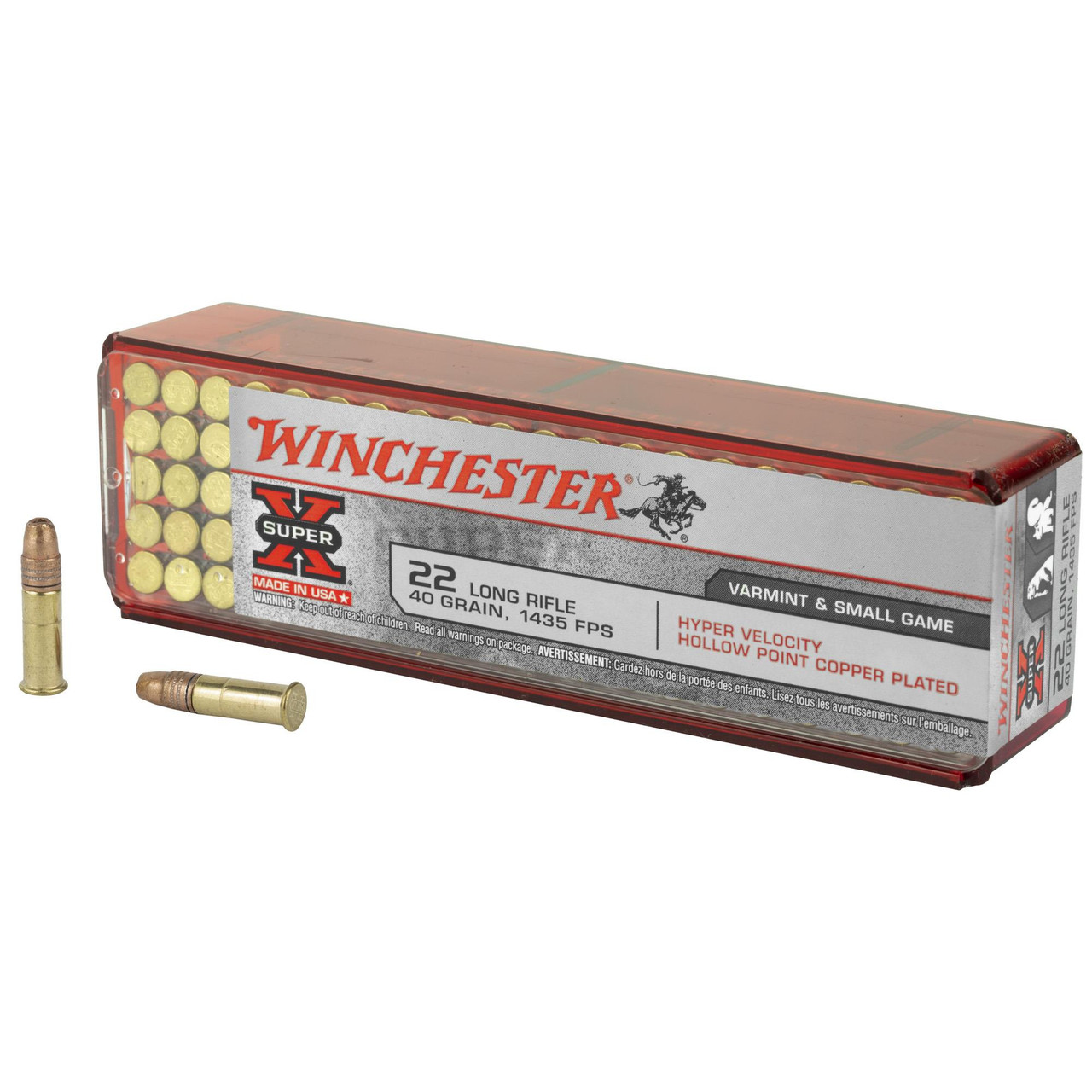 Winchester Super-X Hyper Velocity 22 LR XHV22LR