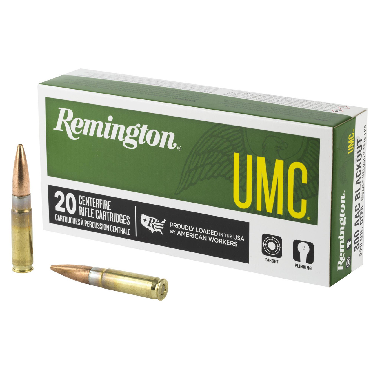 Remington UMC 300 Blackout Subsonic 220 L300AAC4