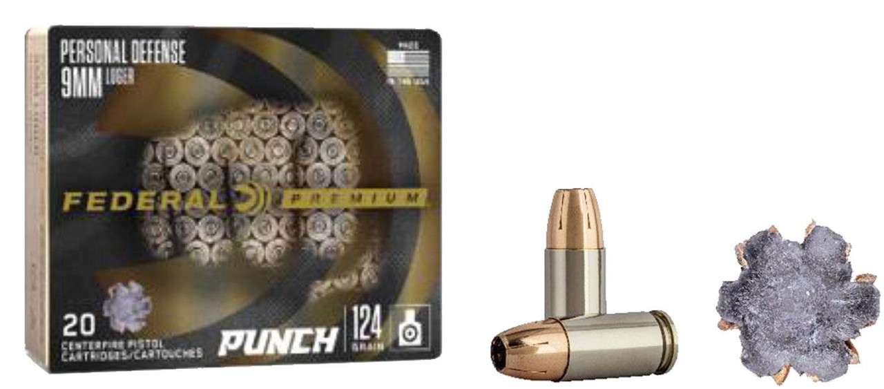 Federal Premium Punch Personal Defense 9mm PD9P1