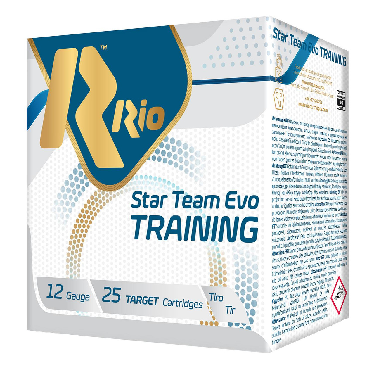 Rio Ammunition Star Team Evo Training 12 Gauge