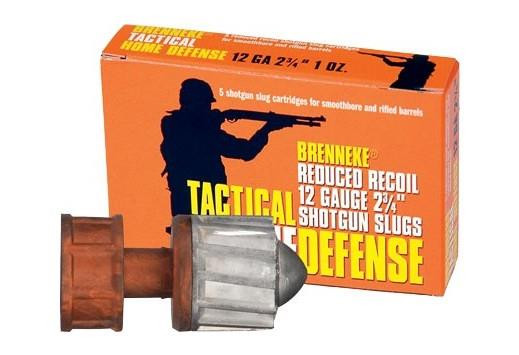 Brenneke Tactical Home Defense Reduced Recoil 12 Gauge Shotgun Slugs
