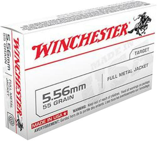 Winchester White Box M193 5.56 NATO FMJ