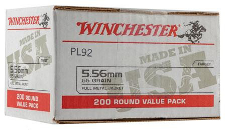 Winchester White Box M193 5.56 NATO FMJ WM193K200