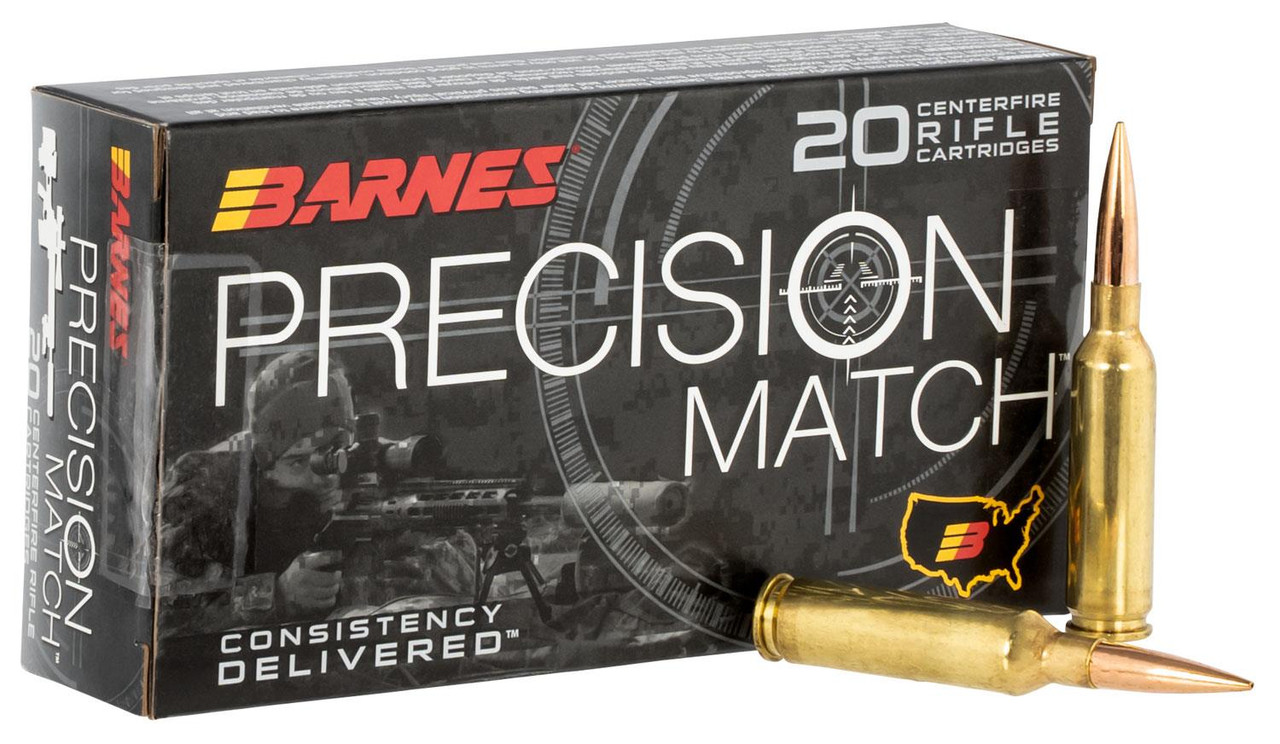 Barnes Precision Match 6mm Creedmoor OTM BT
