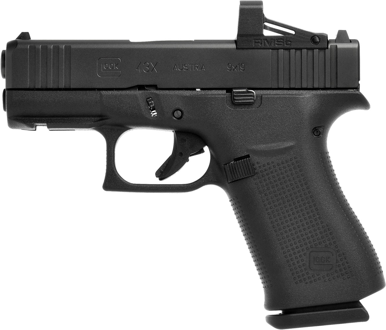 Glock 43X MOS Shield RMSc UX4350201FRMOSC