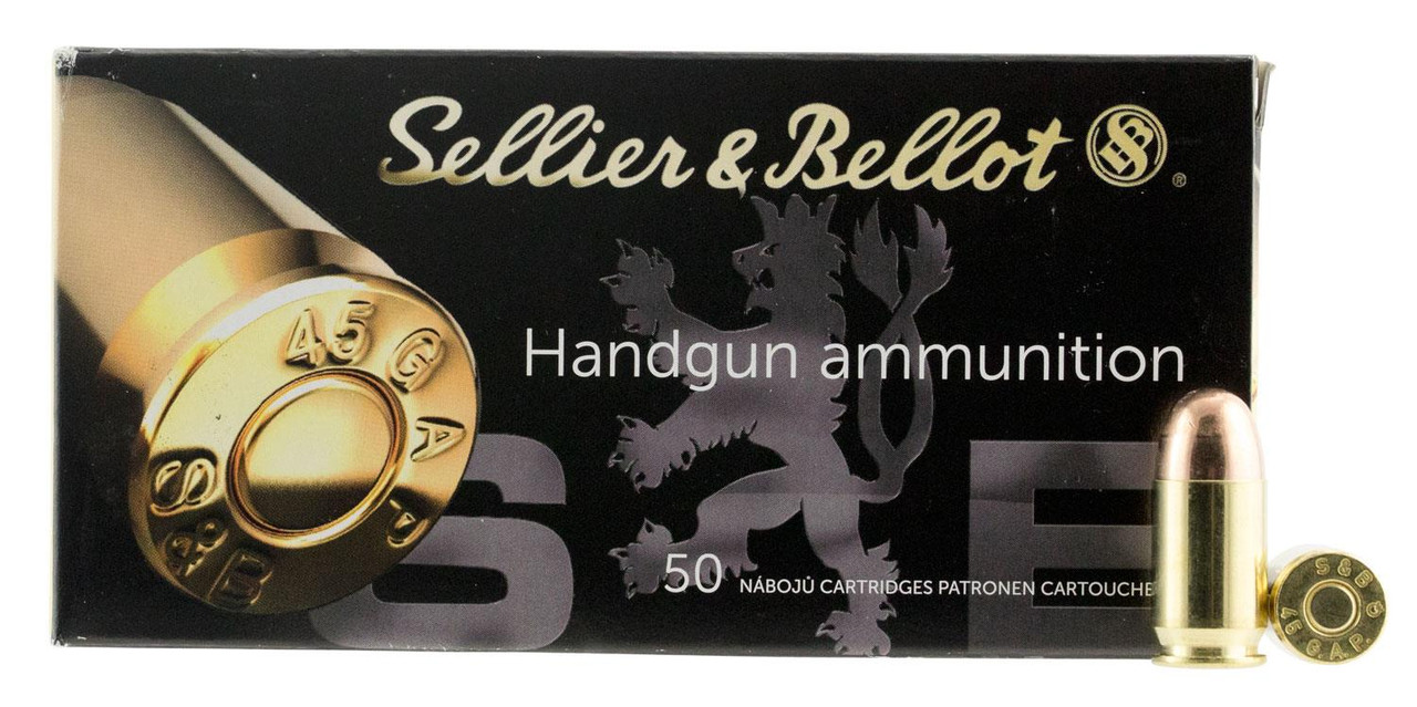 Sellier & Bellot .45 Glock Auto Pistol (GAP)