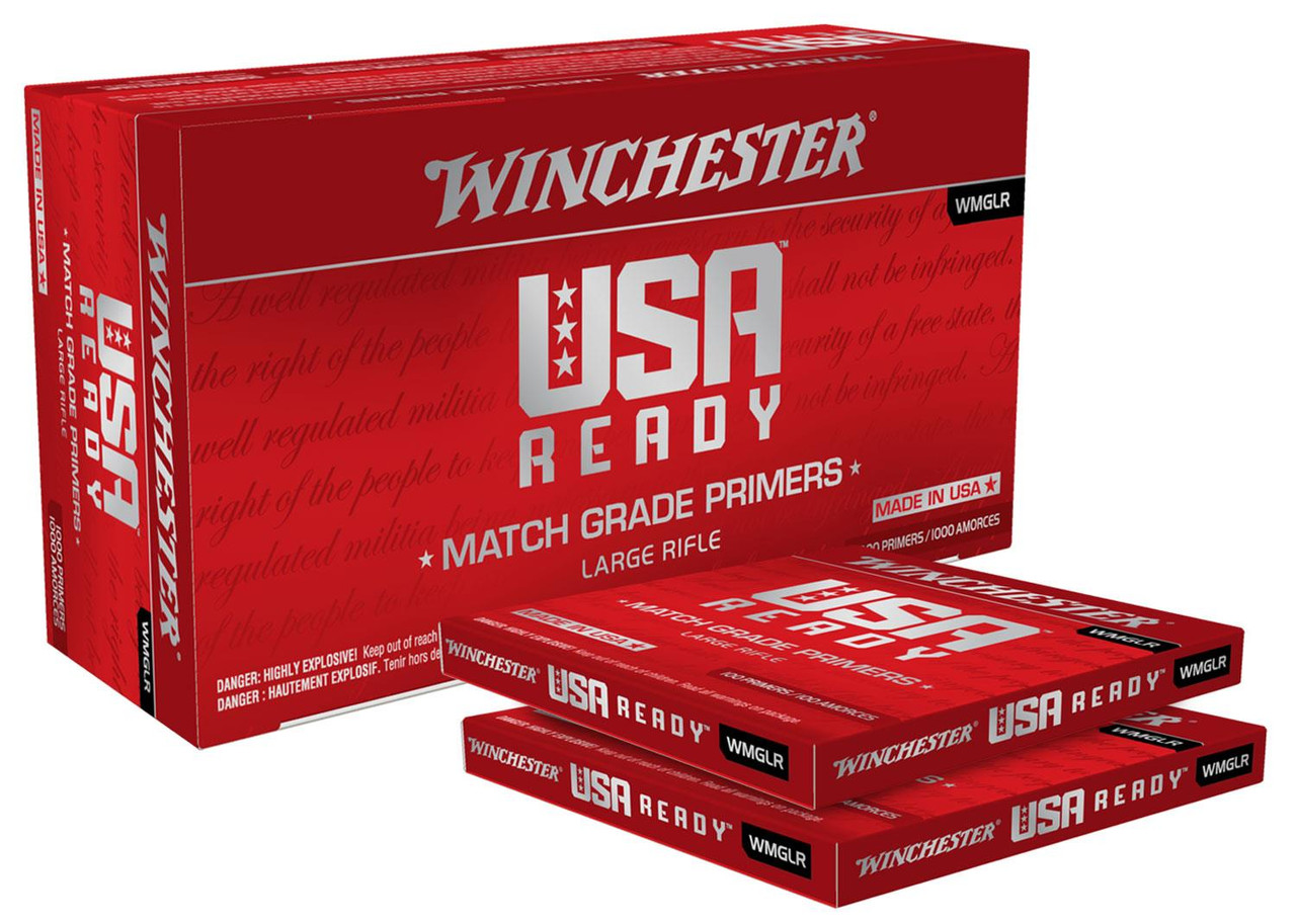 Winchester USA Ready Large Rifle Match Grade Primers