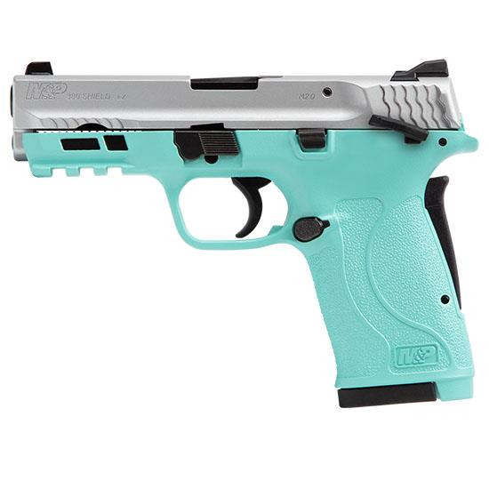 Smith & Wesson M&P Shield 380 EZ Robin Egg Blue Safety
