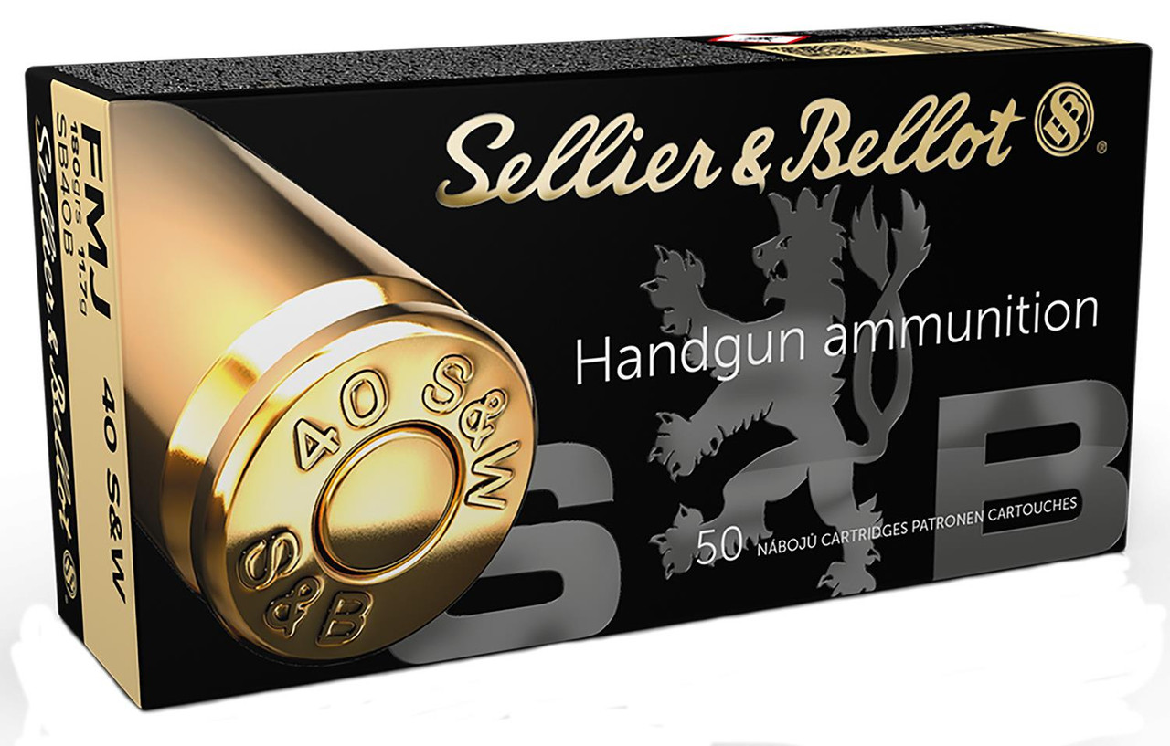 Sellier & Bellot .40 Smith & Wesson SB40B