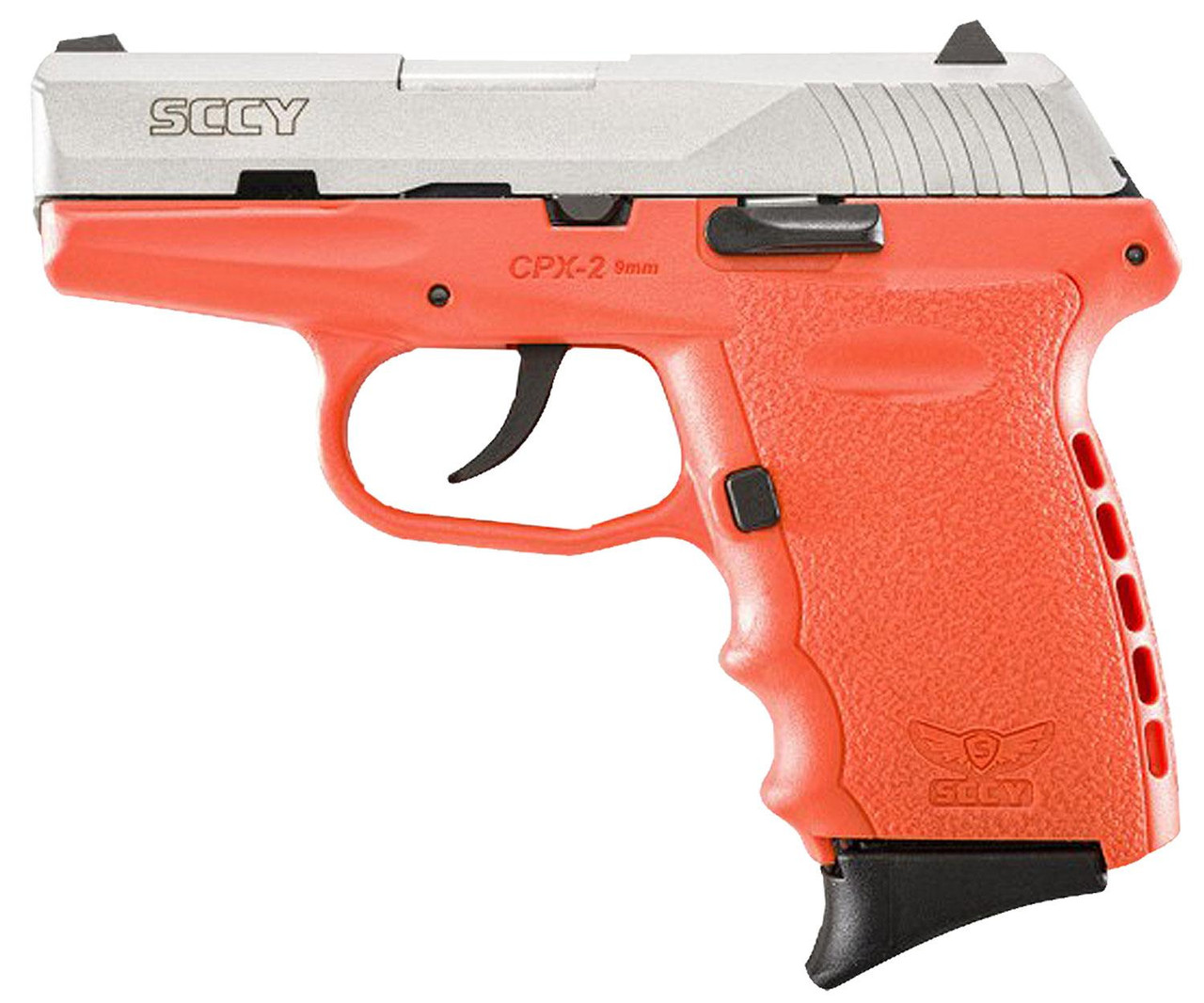 SCCY CPX-2 Orange Stainless