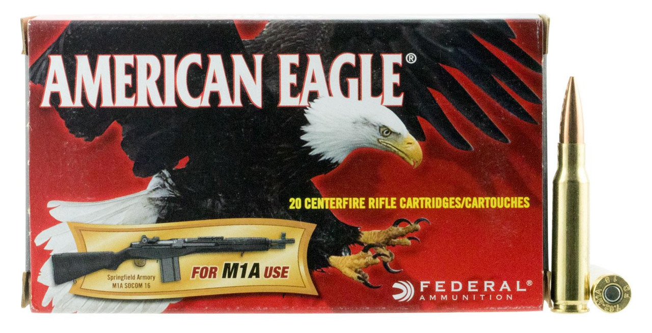 Federal American Eagle 7.62x51mm NATO M1A OTM