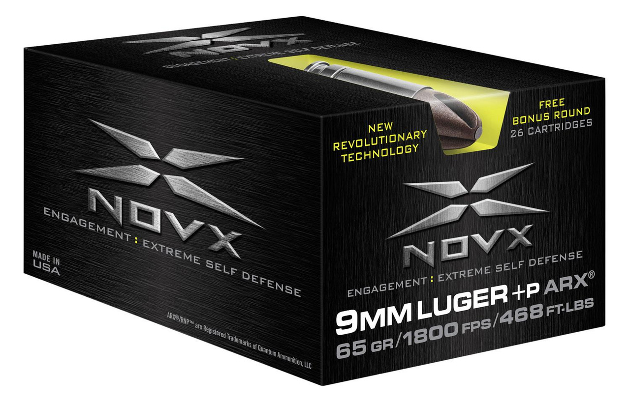 NovX Engagement Extreme Self Defense 9mm Luger +P