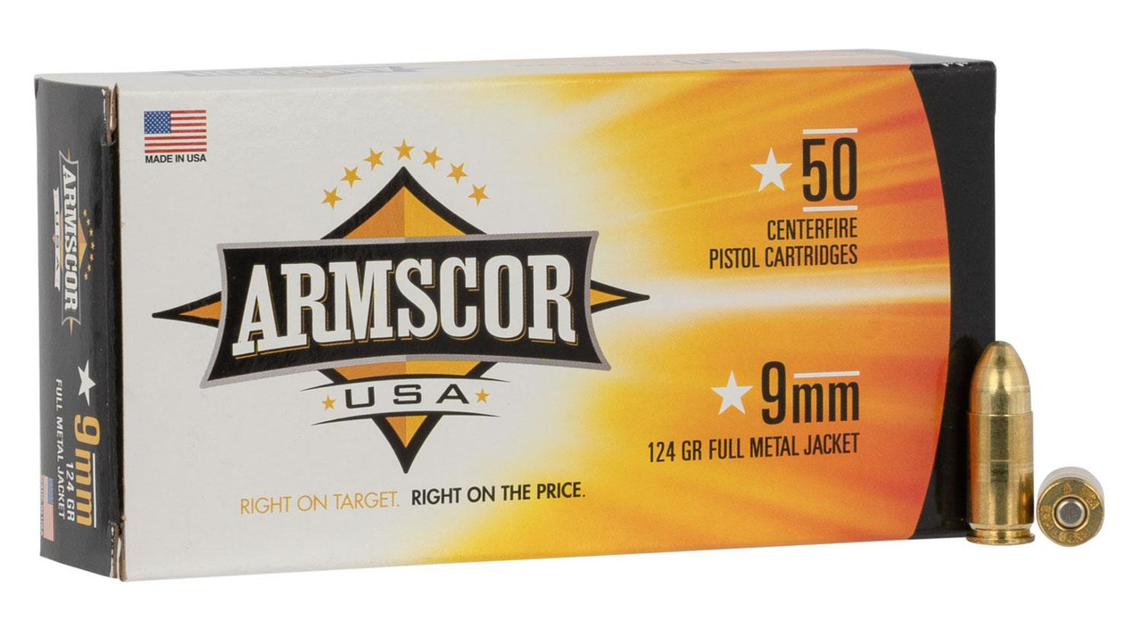 Armscor USA 9mm 124 Grain