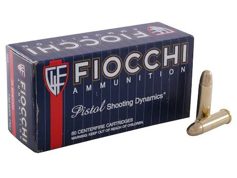 Fiocchi Pistol Shooting Dynamics 38 Special